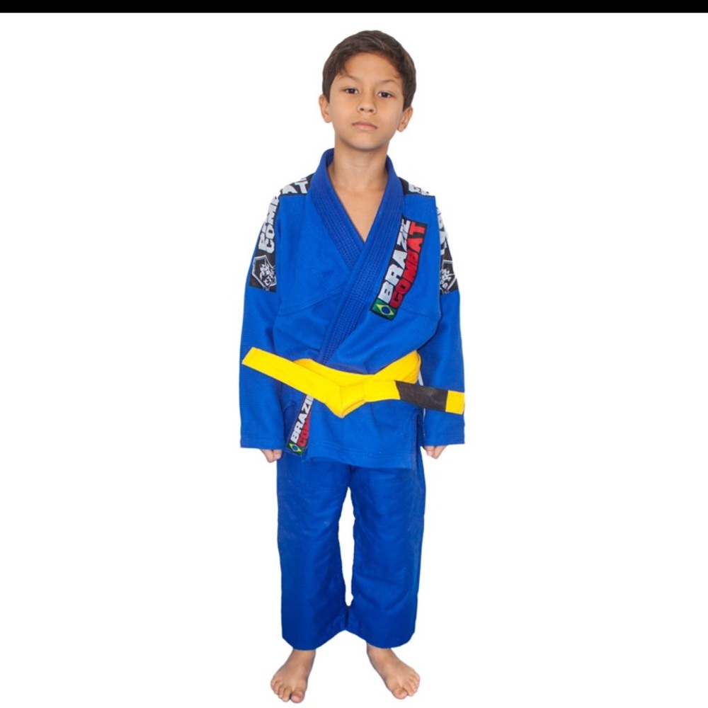 Kids’ Brazil Combat Gi/ Kimono Set